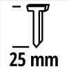 Nägel für Druckluft-Tacker 25 mm 3000 Stück