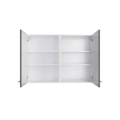 Oberschrank 'Optikomfort Ingvar420' anthrazit matt 100 x 70,4 x 34,9 cm