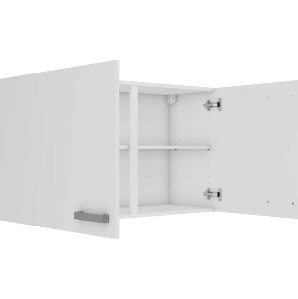 Oberschrank 'OPTIkult Oslo' weiß 100 x 57,6 x 34,6 cm