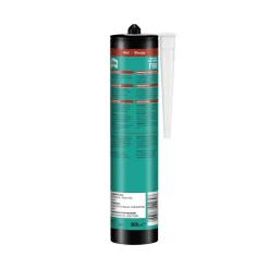 Ofen- und Kaminsilikon 'F106' rot 300 ml