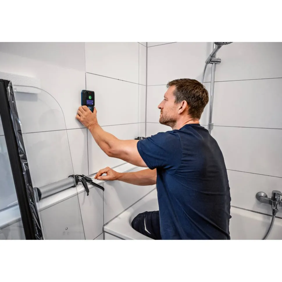 Ortungsgerät 'Professional GMS 120-27' mit Tasche für Strom, Metall und Holz
