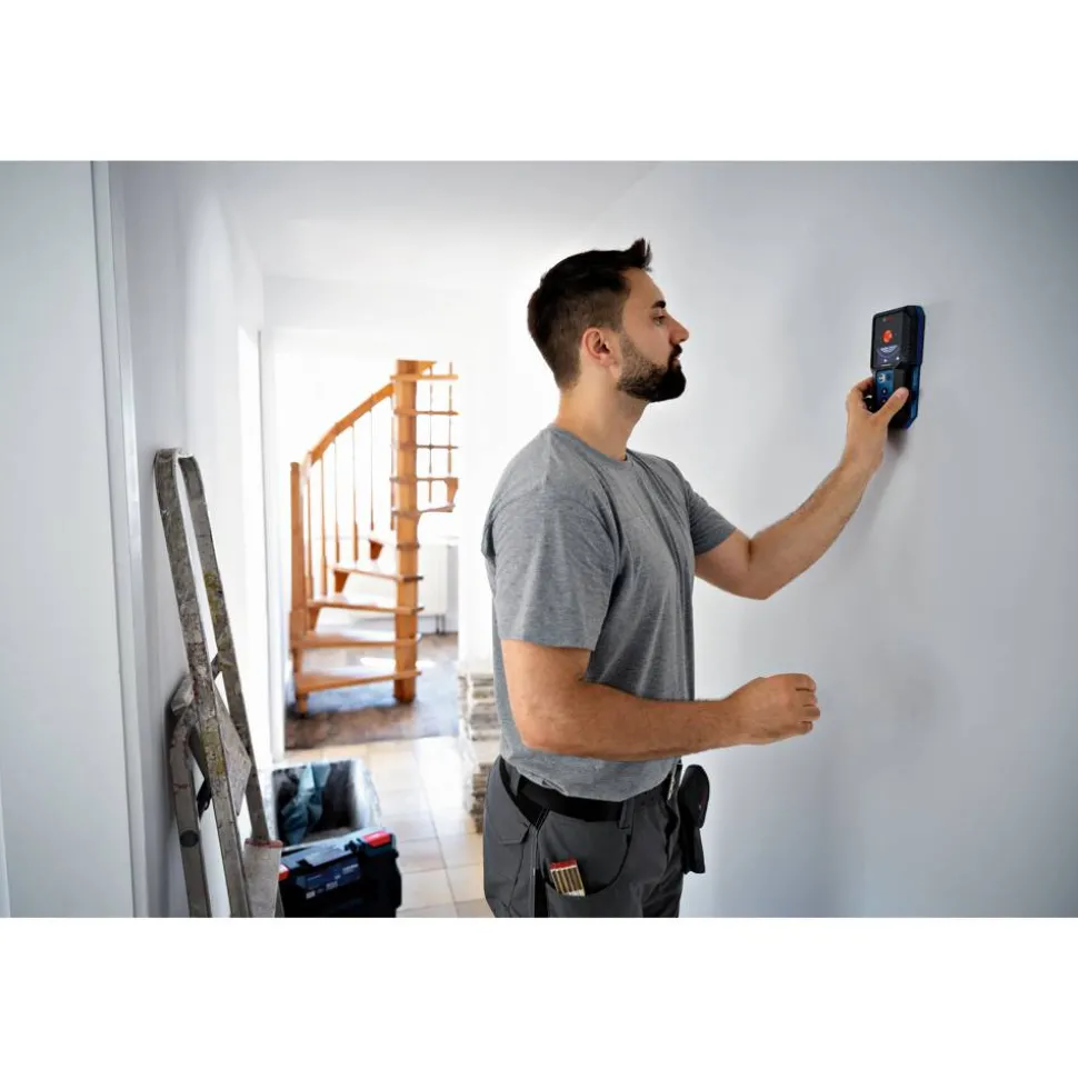 Ortungsgerät 'Professional GMS 120-27' mit Tasche für Strom, Metall und Holz
