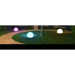 Outdoor LED-Leuchtkugel 'Calluna' Ø 35 cm