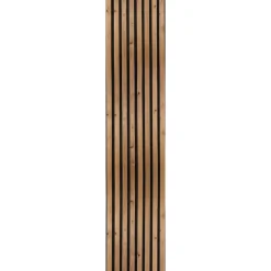 Outdoor-Akustik-Paneel 'HydroLine' Thermo Fichte gehackt 2400 x 561 x 19 mm