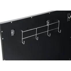 Outdoorküche Edelstahl schwarz 180 x 90 x 67 cm