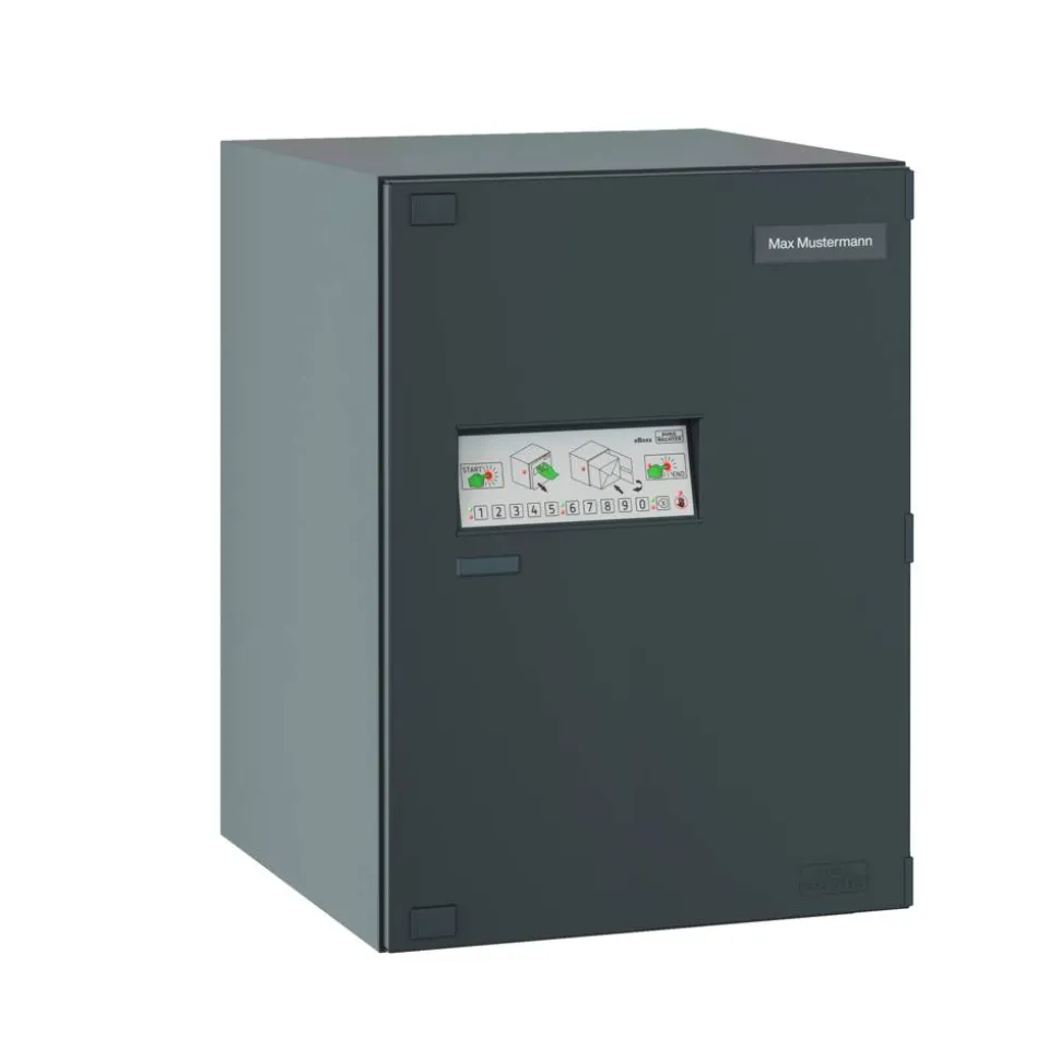 Paketbox 'eBoxx GV 645 ANT' anthrazit 57,5 x 76 x 45 cm