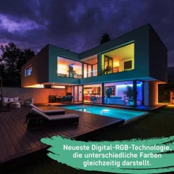 Panelleuchte 'Hexagon' RGBWIC 24 W 12-teilig