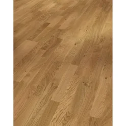 Parkett 'Basic 11-5' Eiche astig lackversiegelt 11,5 mm