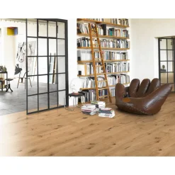 Parkett 'Basic 11-5' Eiche Chianti leicht geweißt lackversiegelt matt 11,5 mm