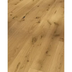 Parkett 'Basic 11-5' Eiche Chianti natur gebürstet hellbraun 11,5 mm
