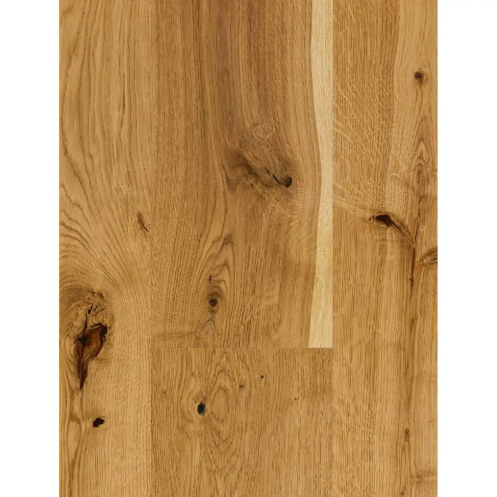 Parkett 'Basic 11-5' Eiche gebürstet braun 11,5 mm