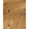 Parkett 'Basic 11-5' Eiche gebürstet matt braun 11,5 mm