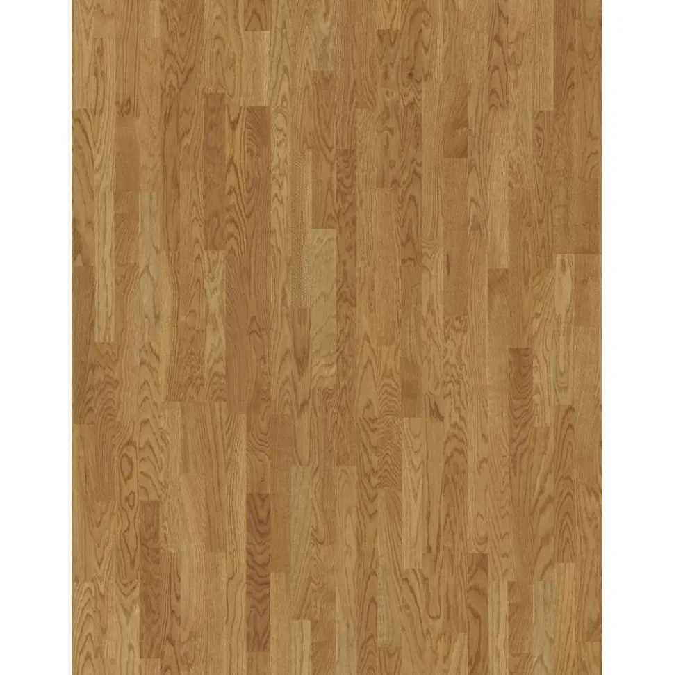 Parkett 'Basic 11-5' Eiche Malbec natur lackversiegelt matt hellbraun 11,5 mm