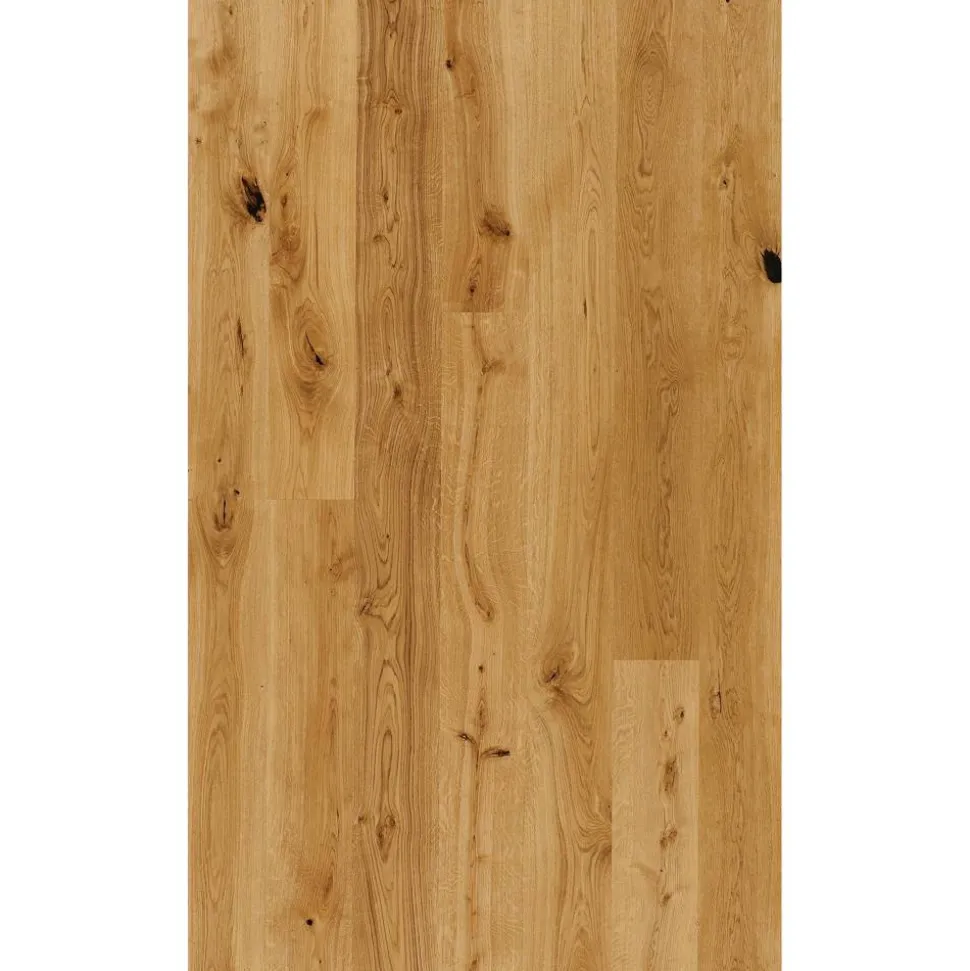 Parkett 'Basic 11-5' Eiche matt braun 11,5 mm