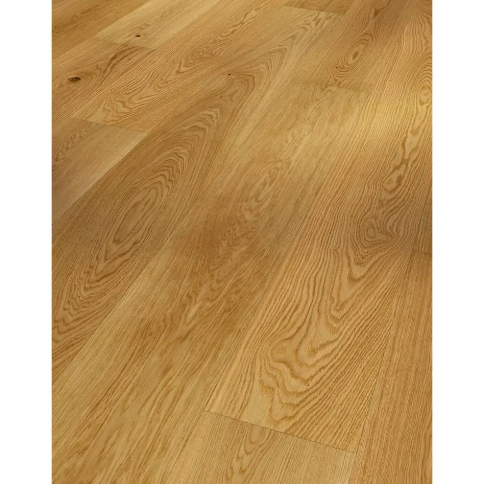 Parkett 'Basic 11-5' Eiche natur matt braun 11,5 mm