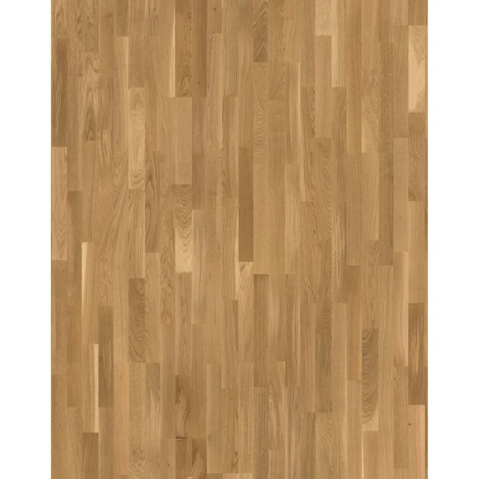 Parkett 'Basic 11-5' Eiche Rustikal lackversiegelt matt 11,5 mm
