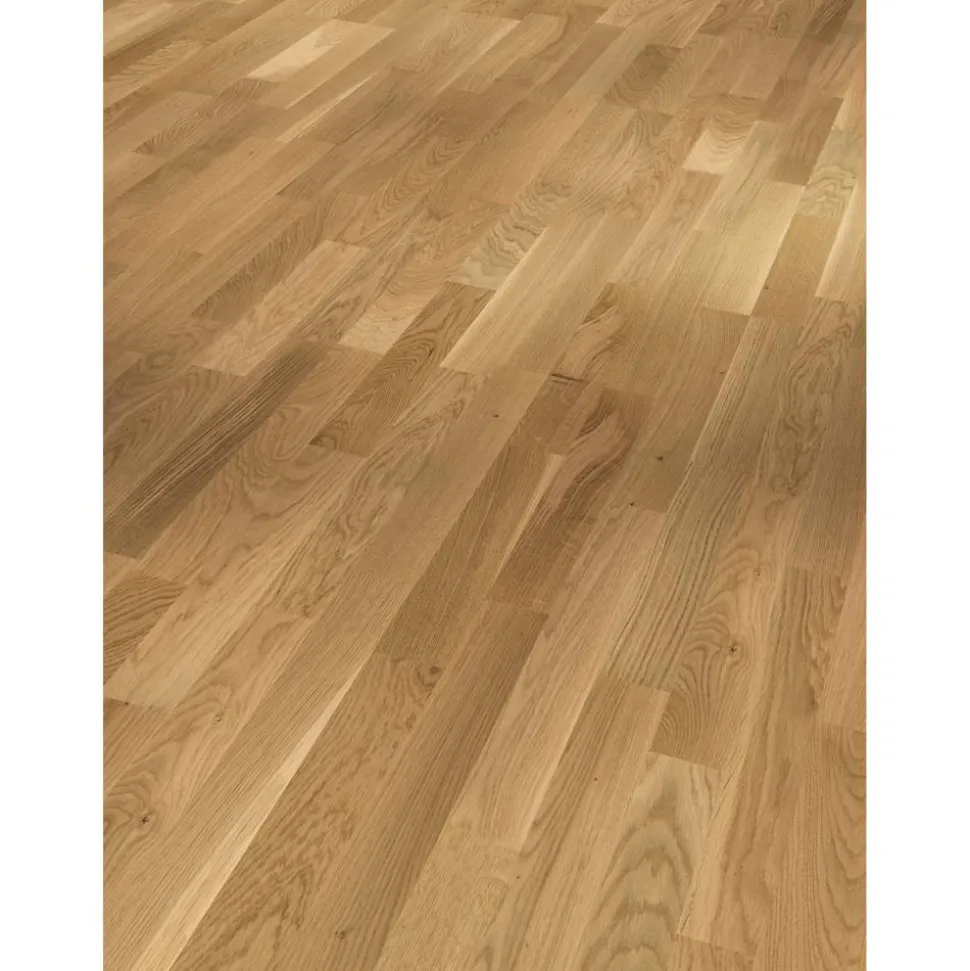 Parkett 'Basic 11-5' Eiche Rustikal lackversiegelt matt 11,5 mm