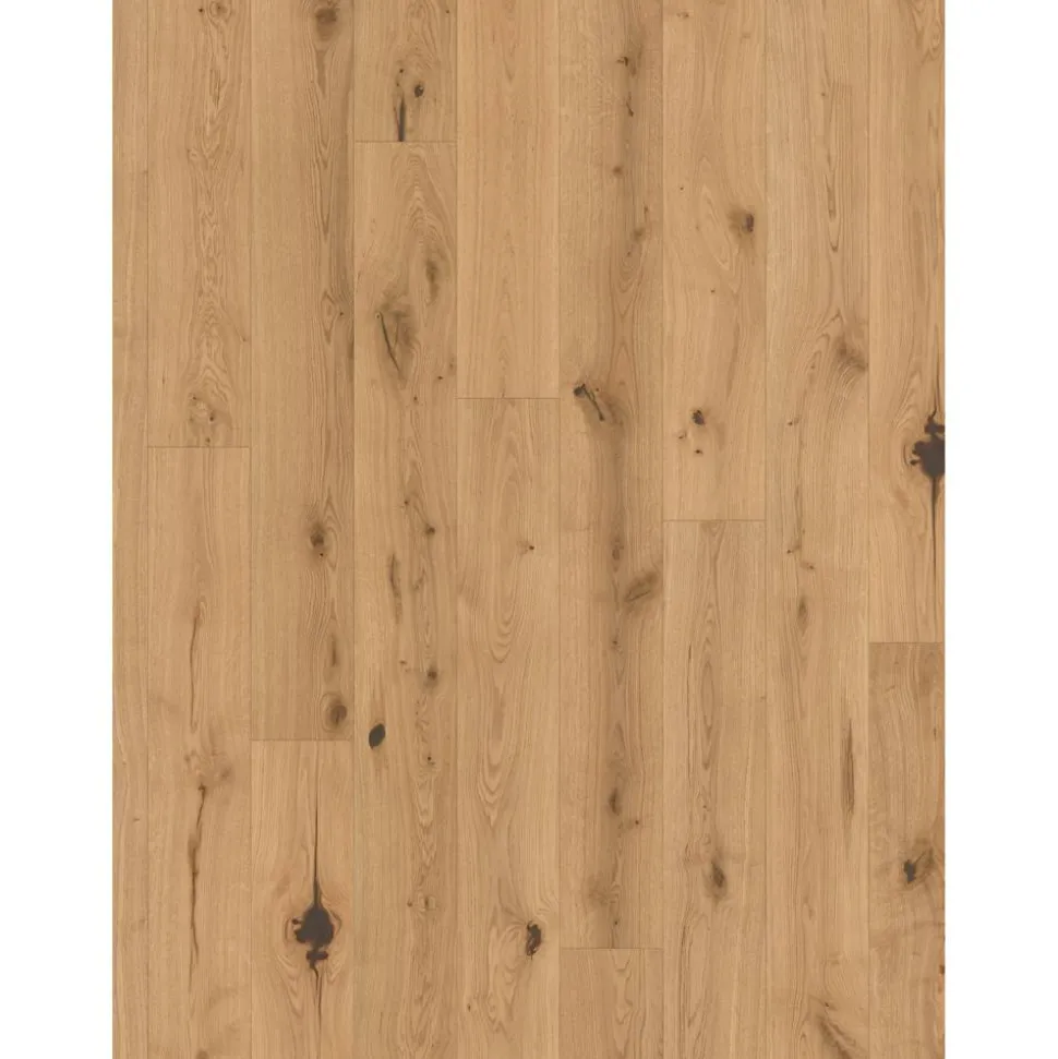 Parkett 'Classic 3025' Eiche Chianti geweißt lackversiegelt matt hellbraun 13 mm