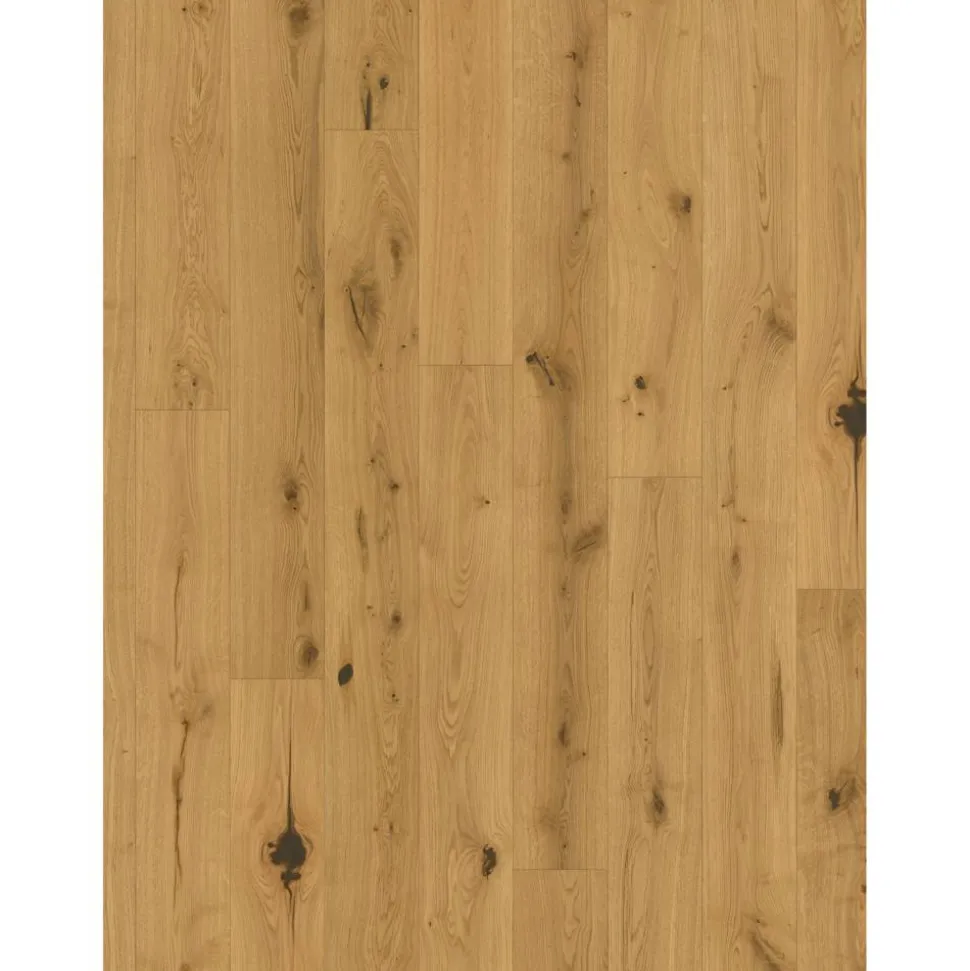Parkett 'Classic 3025' Eiche Chianti natur lackversiegelt matt hellbraun 13 mm