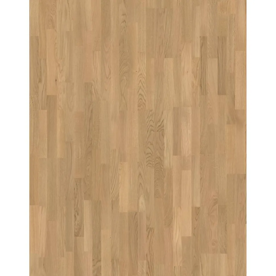 Parkett 'Classic 3060' Eiche Sauvignon geweißt lackversiegelt matt hellbraun 13 mm