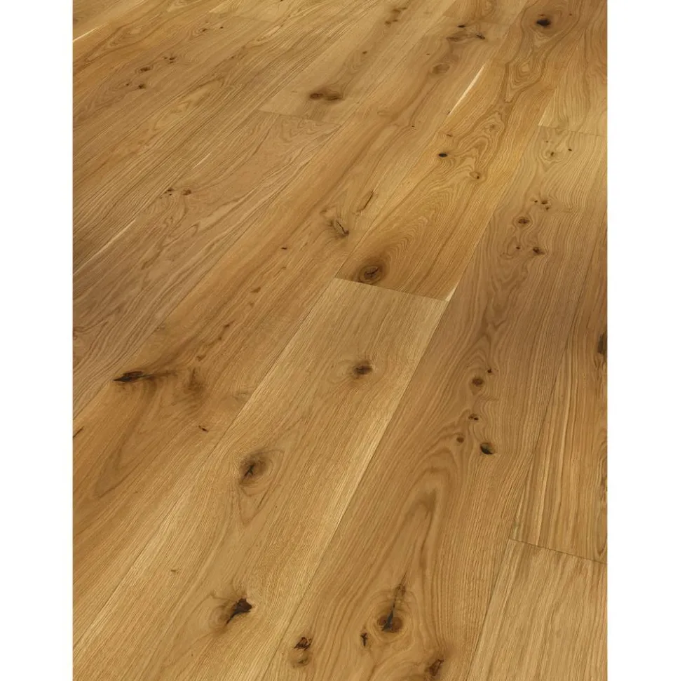 Parkett 'Expressive' Eiche naturgeölt braun 13 mm