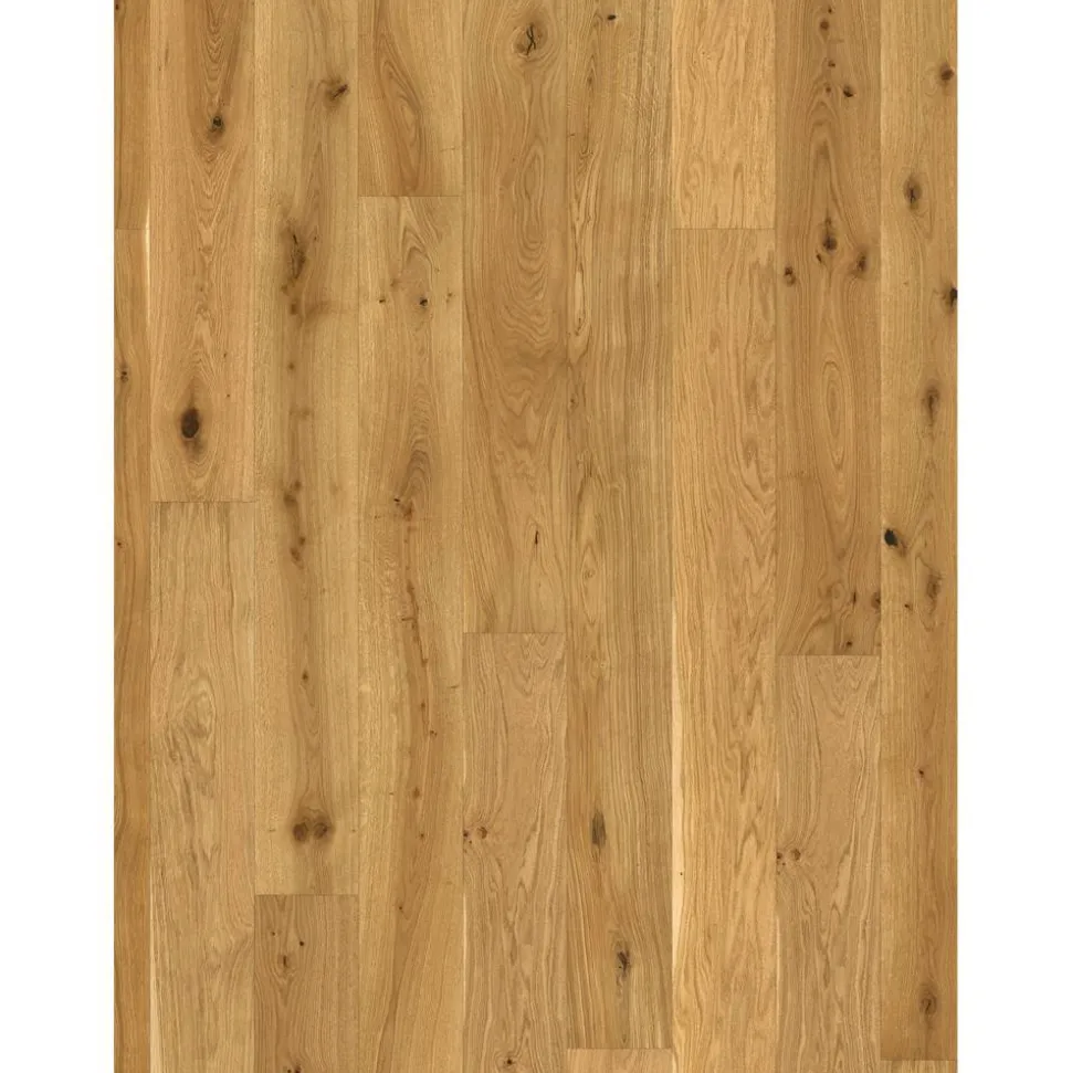 Parkett 'Expressive' Eiche naturgeölt braun 13 mm