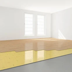 Parkett- und Laminatunterlage 'Selitflex 10 mm Thermo', 0,5 m x 1,2 m, 6 m² +Tape