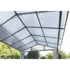 Pavillon 'Haus Style' anthrazit 395 x 297 x 260 cm