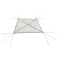 Pavillon 'Lay-Z-Spa' beige 390 x 390 x 255 cm