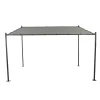 Pavillon 'Levino' hellgrau 300 x 400 cm