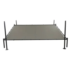 Pavillon 'Levino' hellgrau 300 x 400 cm