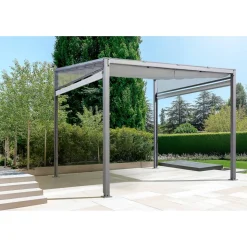 Pavillon 'Verena' grau 393 x 290 x 260 cm