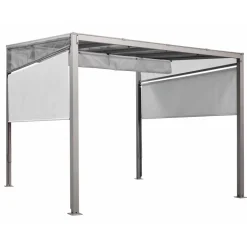 Pavillon 'Verena' grau 393 x 290 x 260 cm