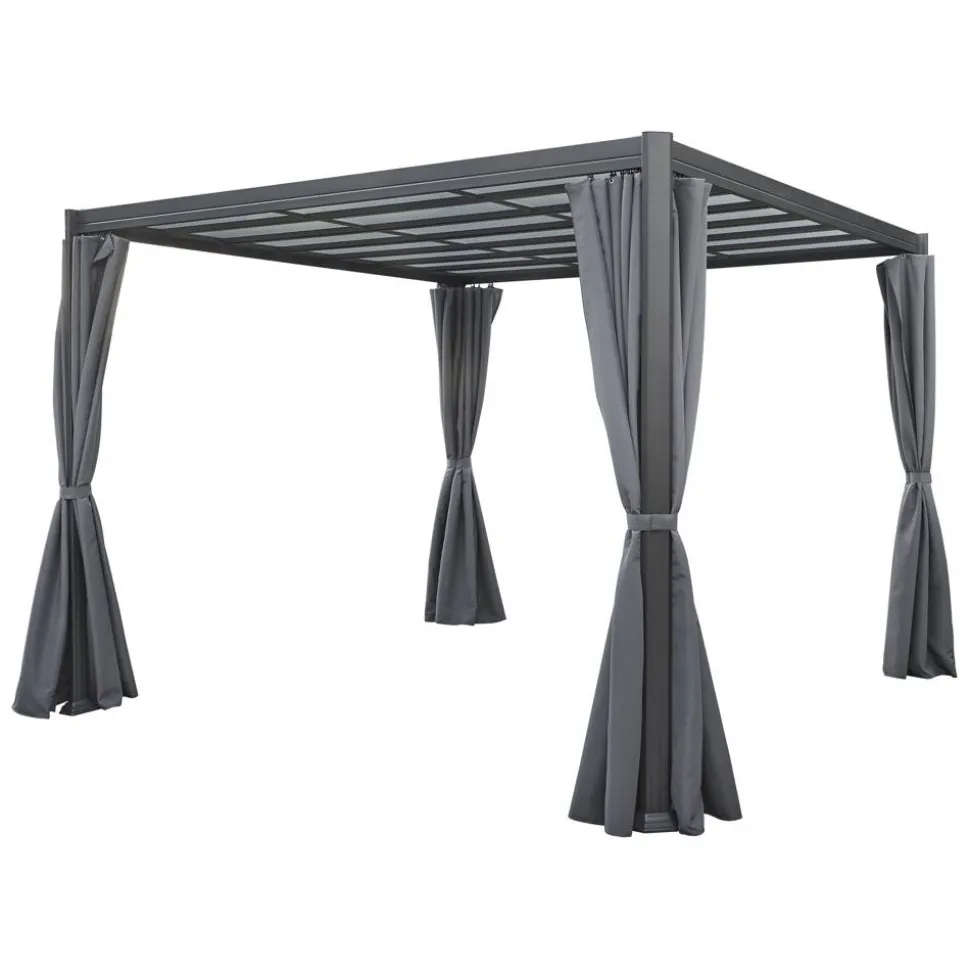 Pavillon 'Eva' grau 300 x 300 x 226 cm
