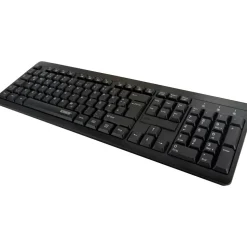 PC-Tastatur schwarz wireless