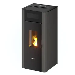 Pelletofen 'Amaranto' Stahl anthrazit 2,5 - 8,5 KW