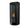 Pelletofen 'Breeze' schwarz 52,8 x 114 x 60 cm 2,4 - 9,1 kW, WiFi