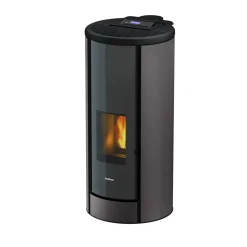 Pelletofen 'Breeze' titanium 52,8 x 114 x 60 cm 2,4 - 9,1 kW, WiFi