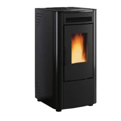 Pelletofen 'Ketty' Stahl schwarz 6,5 kW