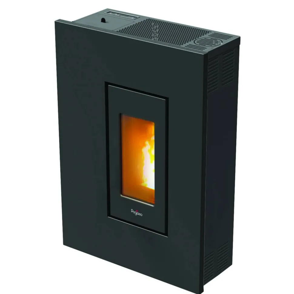 Pelletofen 'Madison 5' Stahl anthrazit 2,5 - 5,2 kW