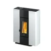 Pelletofen 'Roxy Stand' Stahl weiß 2 - 7 kW