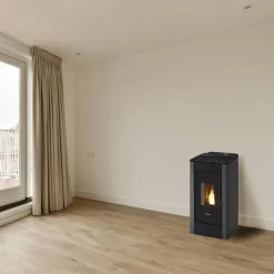 Pelletofen 'Sharp' Stahl titanium 2,5 - 7 kW