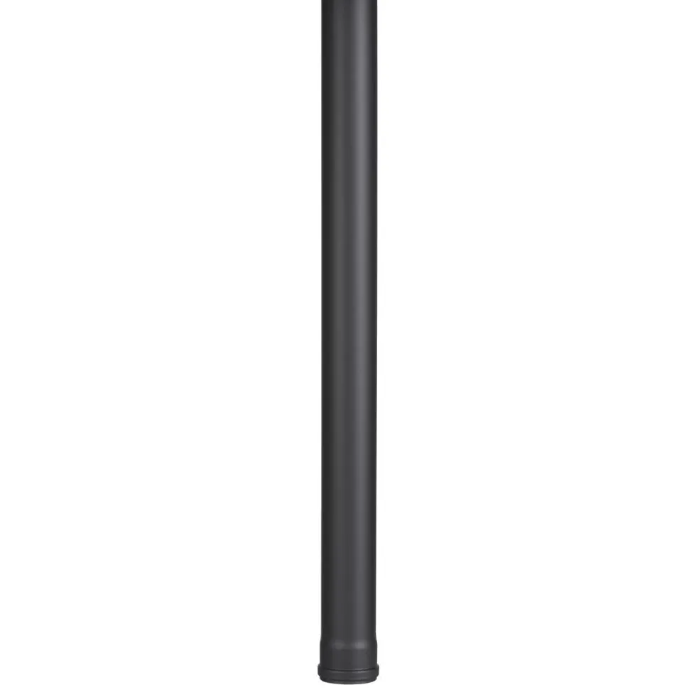 Pelletofenrohr schwarz Ø 80 x 1000 mm
