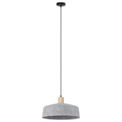 Pendelleuchte 'Luisa' Ø 40 cm 1-flammig grau