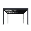 Pergola anthrazit 400 x 400 cm
