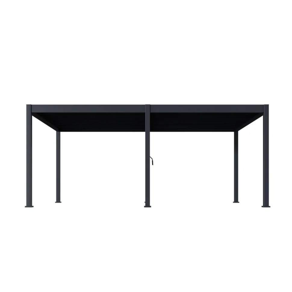 Pergola anthrazit 360 x 600 cm