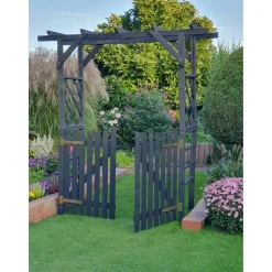 Pergola 'Ben' anthrazit 208 x 51 x 200 cm