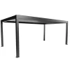 Pergola dunkelgrau metallic 6 x 3,5 m