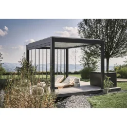 Pergola Gr. 4 x 3 dunkelgrau 404,5 x 312 cm