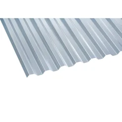 PET-Wellplatte 'Trapez' klar 200 x 109 cm